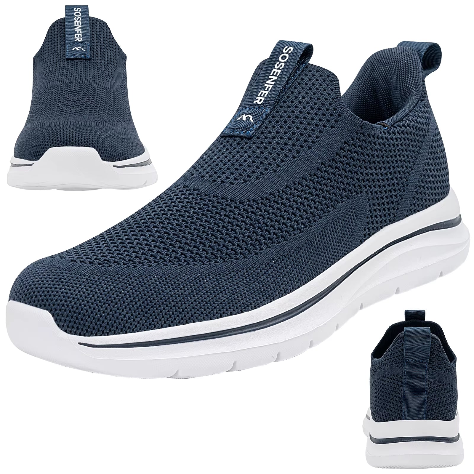 2025 Men'S Breathable Casual Sneakers Comfortable Soft Lightweight Mesh Lining for All Seasons Dropshipping Hot Sale Product