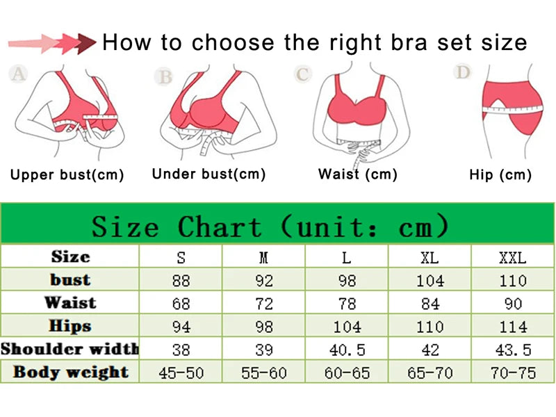 4Piece Women Sets See Through Underwear Set Bra And Panty Set Add Stockings Garter Strapless Bra Set Plus Size Sexy Lingerie