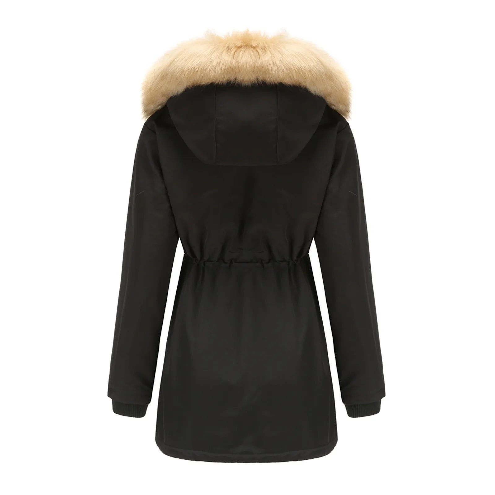 2022 Women Winter Military Coats Cotton Wadded Hooded Jacket Casual Parka Thickness Warm Plus Size Quilt Snow Outwear Abrigos