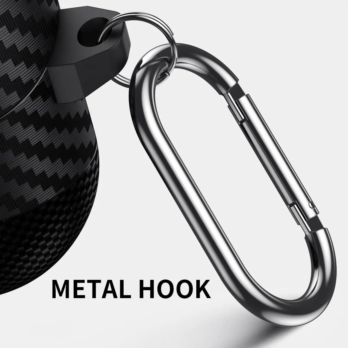 New For Samsung Galaxy Buds 3 Pro with Keychain & Cleaner Kit Funny Skull Carbon Fiber Protective Case For Samsung Galaxy Buds 3