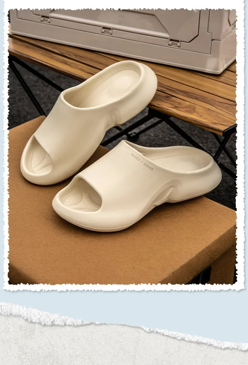 LItfun Fashion Men Sandals Large Size Indoor Outdoor Slippers Non-Slips Casual House Shoes Men Classic EVA Slippers Beach Shoes