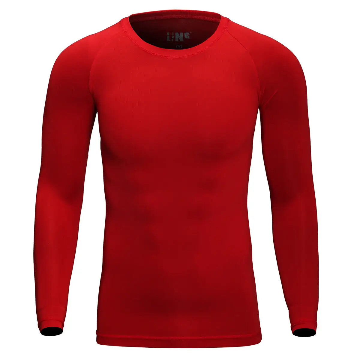 Men Long Sleeve Compression Under Base Layer T-Shirt Sport Fitness Underwear Tops Undershirts Warm Elastic Long Johns Inner Wear
