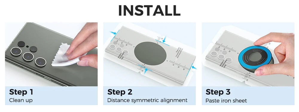 Joyroom Magnetic Car Phone Holder Universal Strong Car Air Vent Phone Mount Compatible with iPhone Samsung LG Google Pixel, etc