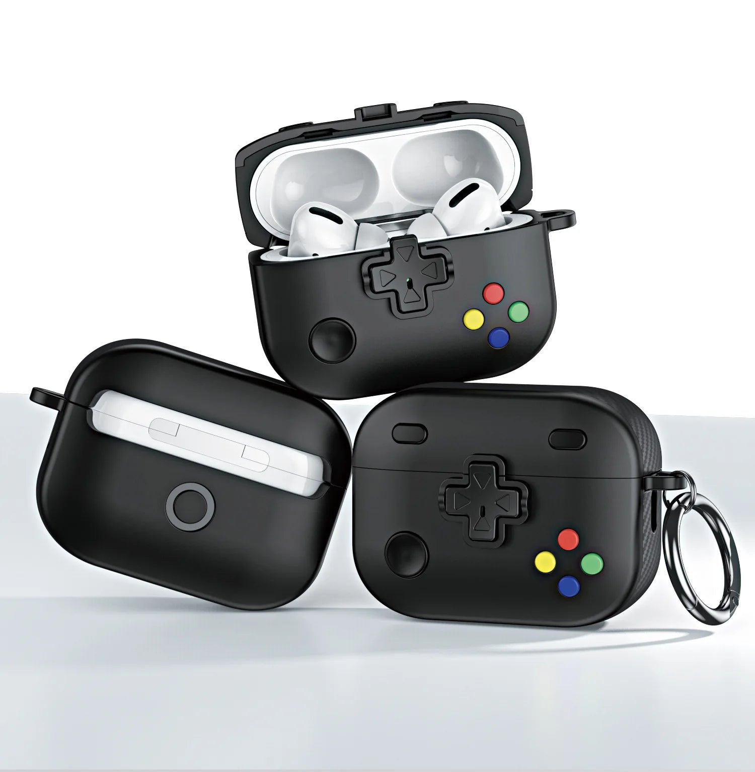 For AirPods 4 Case 2024 Creative Game Console Cover Soft Silicone Shockproof Protective Charging Case For AirPods Pro2 2nd USB C
