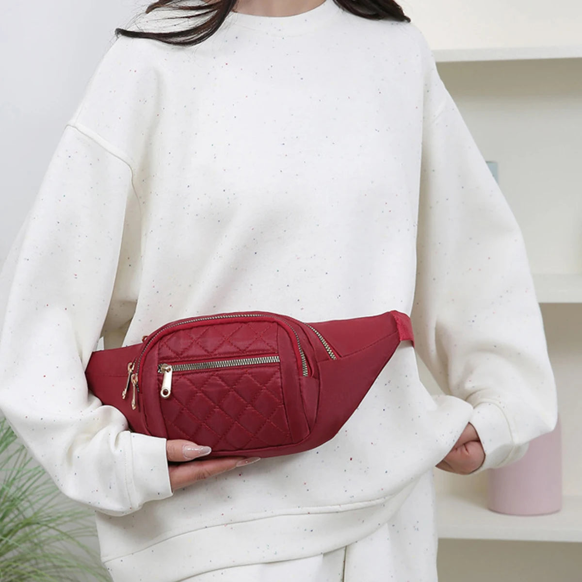 Bags / Women's handbags / Belt bags, Women's chest bags, Women's crossbody phone bags, Women's casual belt bags.A-ZMT