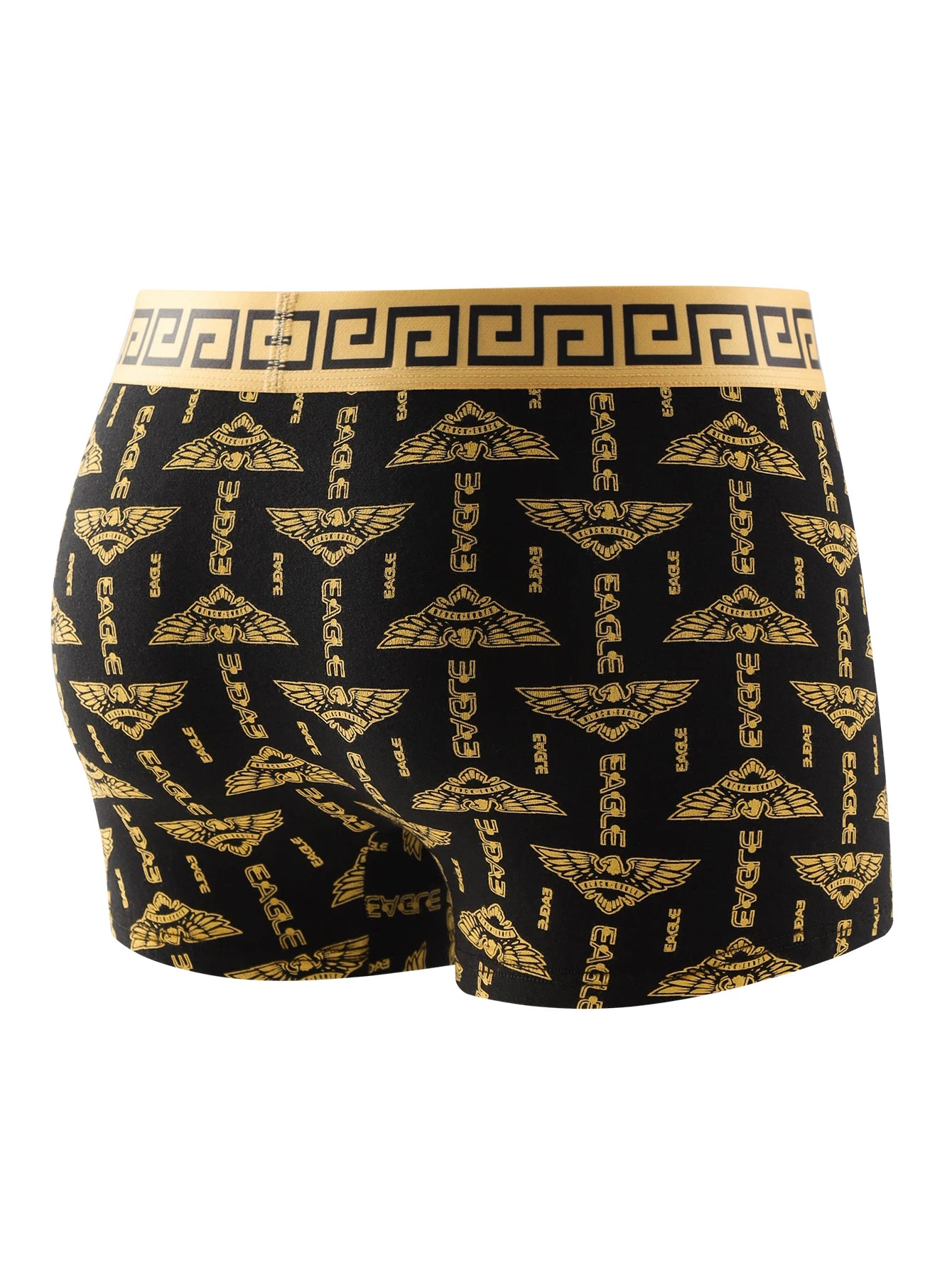10 pieces of men's boxer briefs, black gold random soft, breathable, comfortable skin-friendly four seasons hot men's underwear
