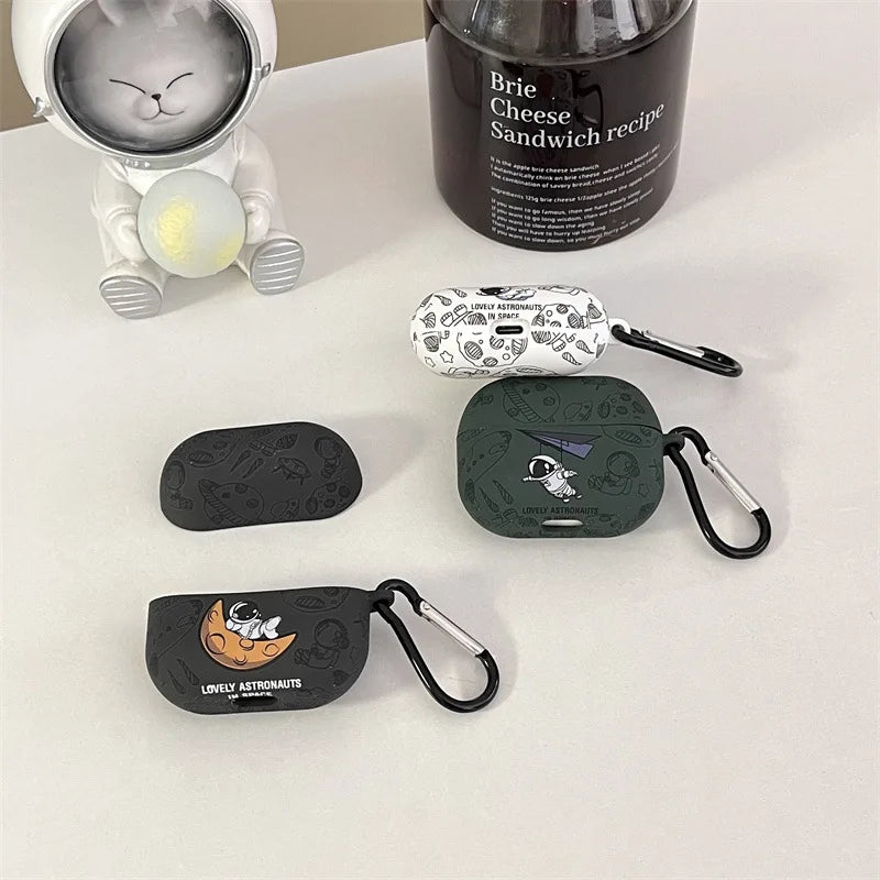 3D Cute Cartoon Silicone Earbuds Cover For Samsung Galaxy Buds 3 Pro Wireless Bluetooth Earphone Case For Samsung Galaxy Buds 3