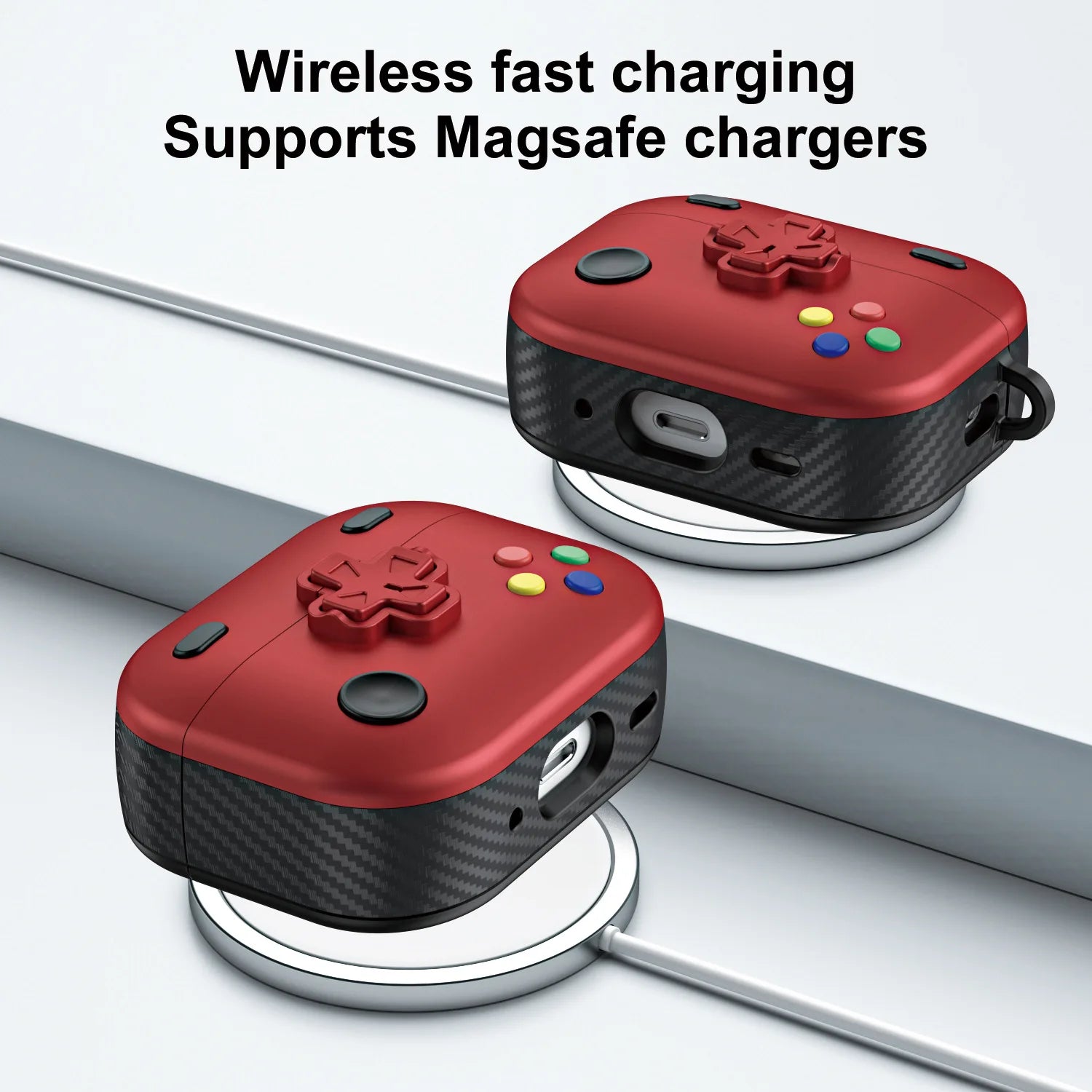 For AirPods 4 Case 2024 Creative Game Console Cover Soft Silicone Shockproof Protective Charging Case For AirPods Pro2 2nd USB C