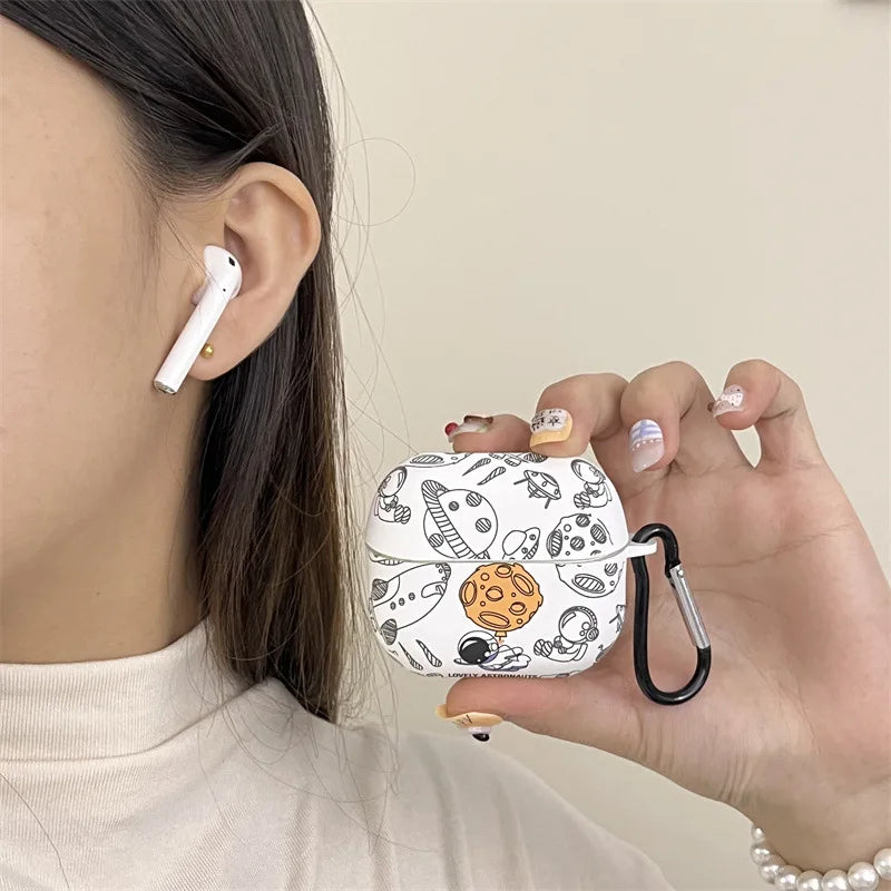3D Cute Cartoon Silicone Earbuds Cover For Samsung Galaxy Buds 3 Pro Wireless Bluetooth Earphone Case For Samsung Galaxy Buds 3