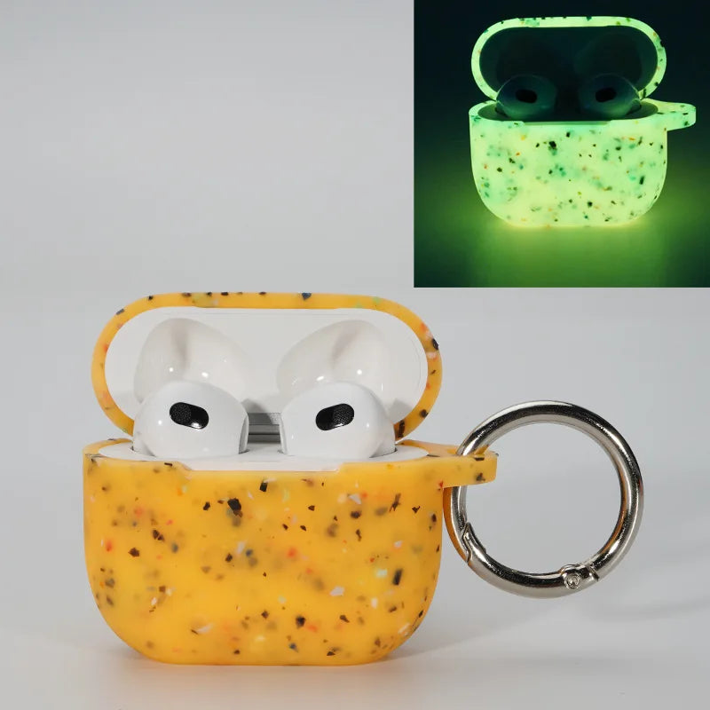 Night Light Luminous Silicone Soft Cover for Airpods Pro Protective Case for AirPods Pro 2 3rd 2rd Generation Headphone Cover