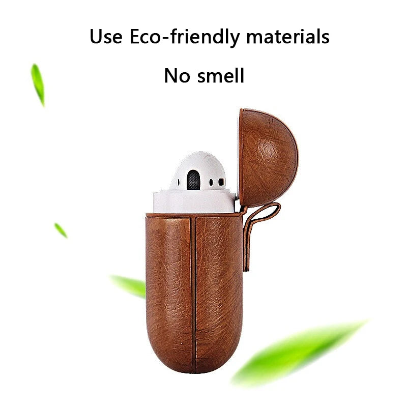 Suitable for airpods 2 Case luxury  leather wireless headset protective shell 1 airpods Pro case 3 protective cover full-cover