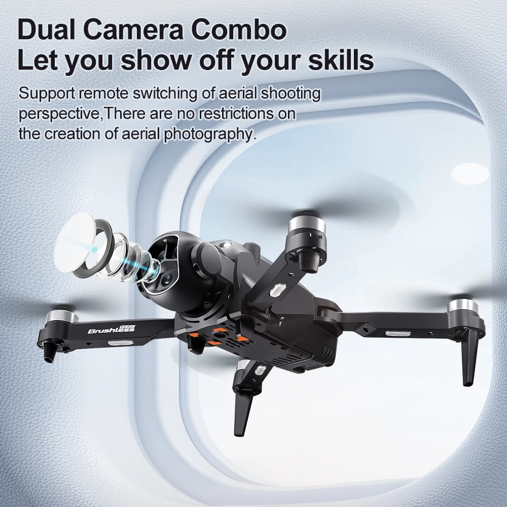 Xiaomi M7 Drone 8K Aerial HD Dual Camera Photography Intelligent Obstacle Avoidance Brushless Power 5G WIFI GPS Return Drone