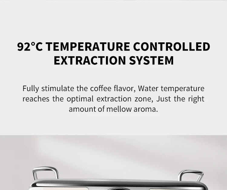 20 Bar Electric Coffee Machine Italian Semi-automatic Professional Expresso Coffee Maker Office Small Coffee Machines 220V