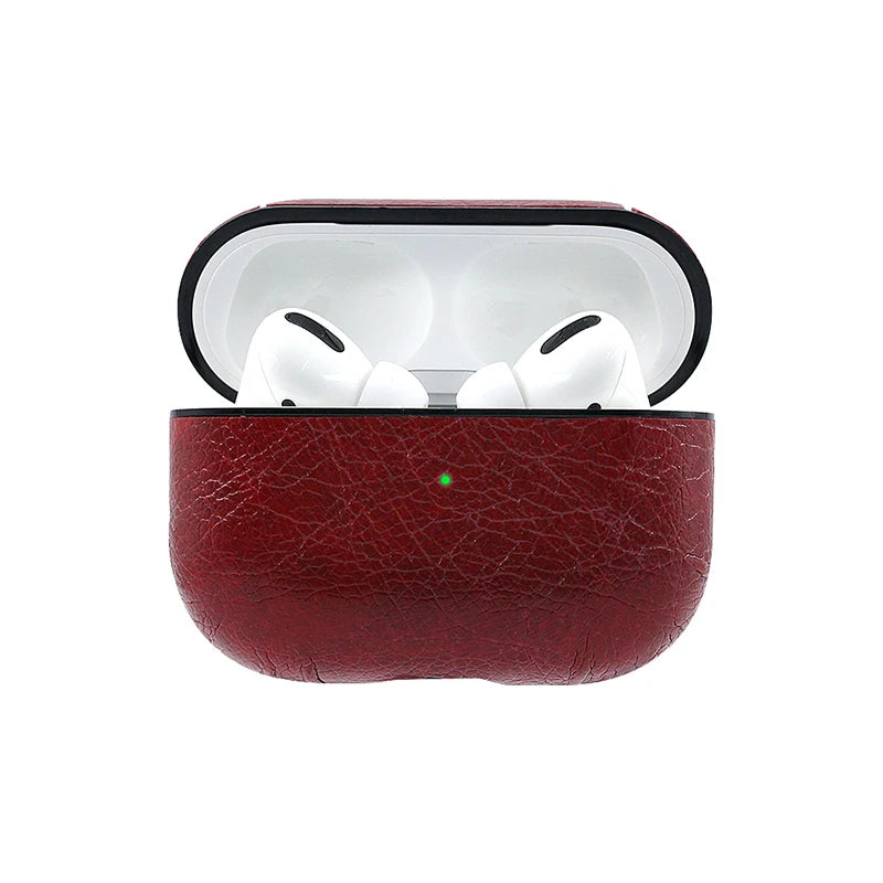 Suitable for airpods 2 Case luxury  leather wireless headset protective shell 1 airpods Pro case 3 protective cover full-cover