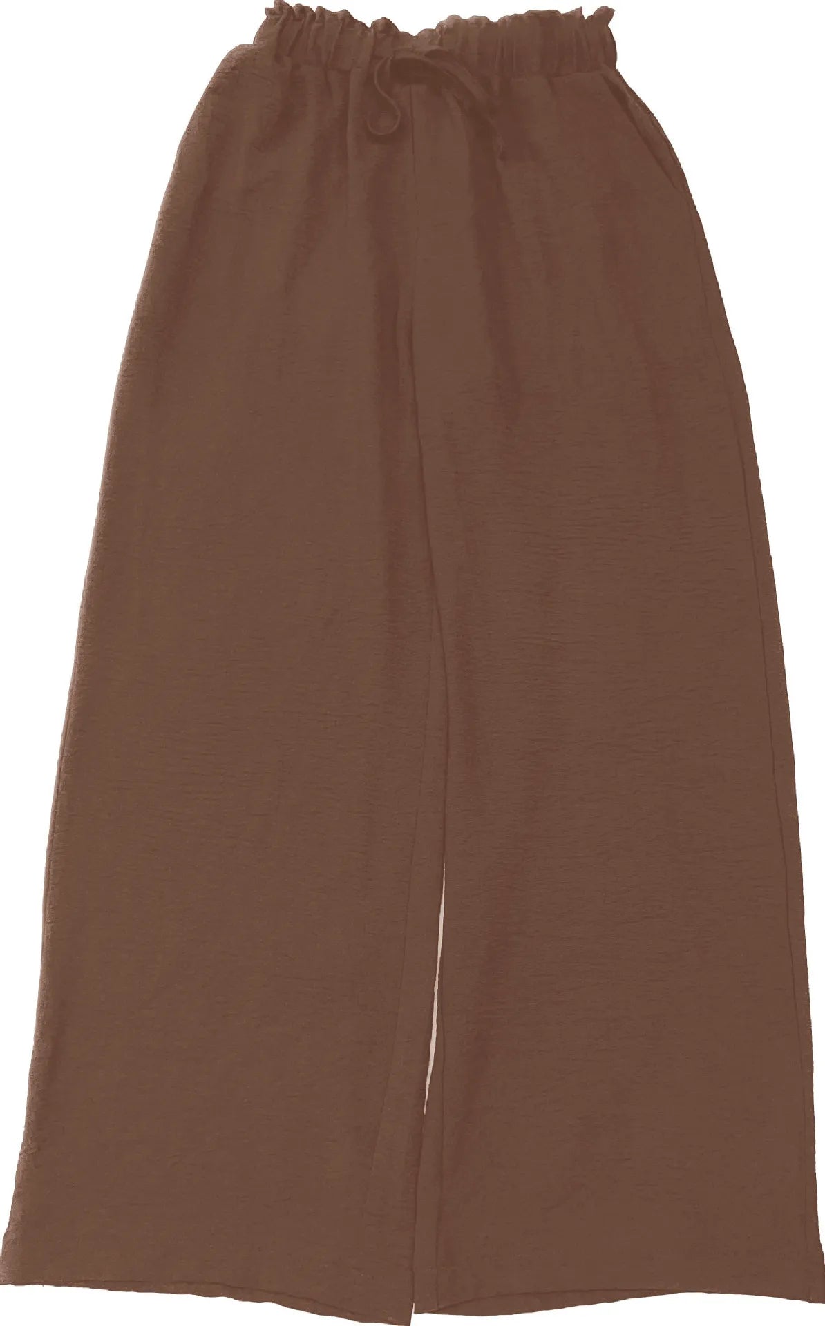 2025 Cross border Women's Four Seasons Wide Leg Loose Drawstring Casual Fashion Pants