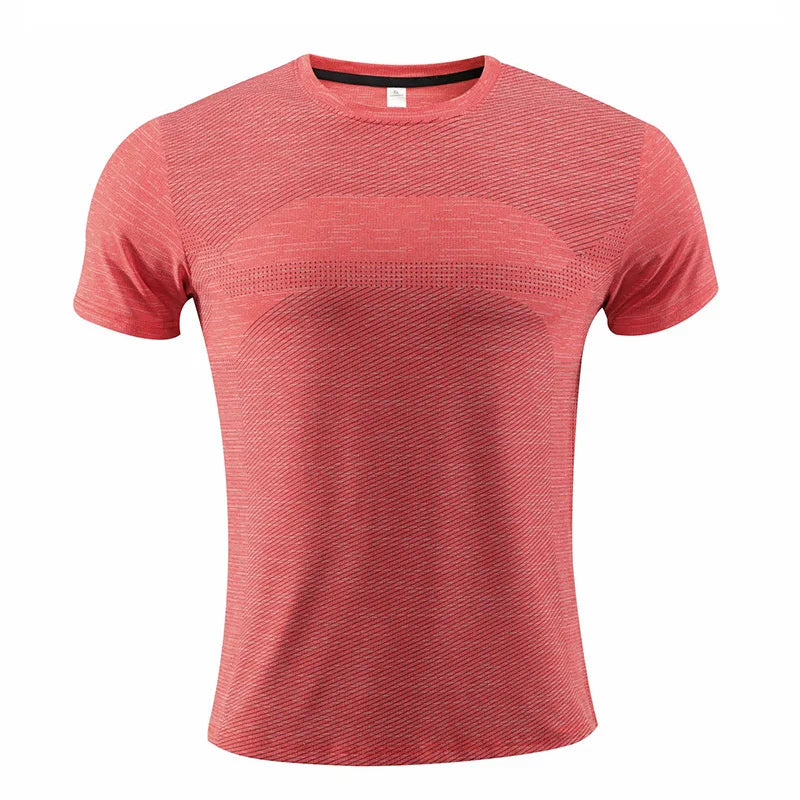 2025 Summer Running T-Shirts for Men High Quality Oversize Tees Breathable Fabric Basketball Soccer Workouts All Day Comfort