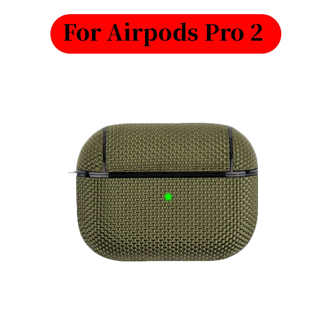 Case for Airpods 4 2024 nylon For AirPodsPro Textile Cloth Air pods 3 2 Airpod pro anti Fingerprints protector for Airpods pro 2