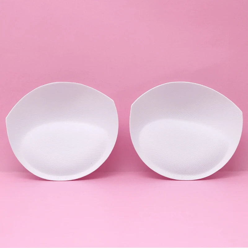 6pcs/3pair Sponge Bikini Bra Pads Push Up Breast Enhancer Removeable Bras Padding Inserts Cups for Swimsuit Padding Intimates