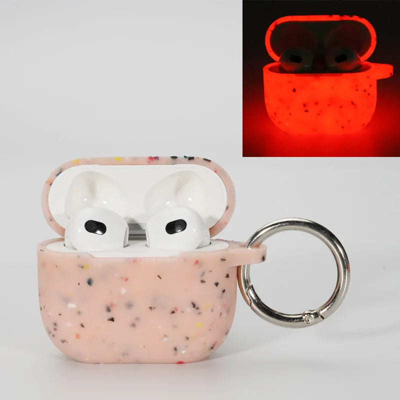 Night Light Luminous Silicone Soft Cover for Airpods Pro Protective Case for AirPods Pro 2 3rd 2rd Generation Headphone Cover