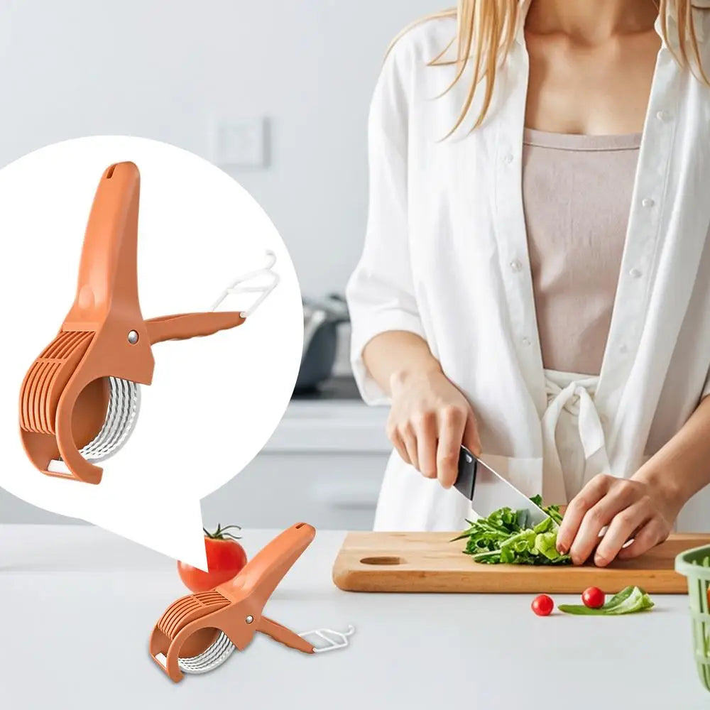 Banana Cutter Slicer Portable Manual Fruit Slicer Creative Vegetable Slicer Kitchen Gadgets Chopping Tool For Fruit And