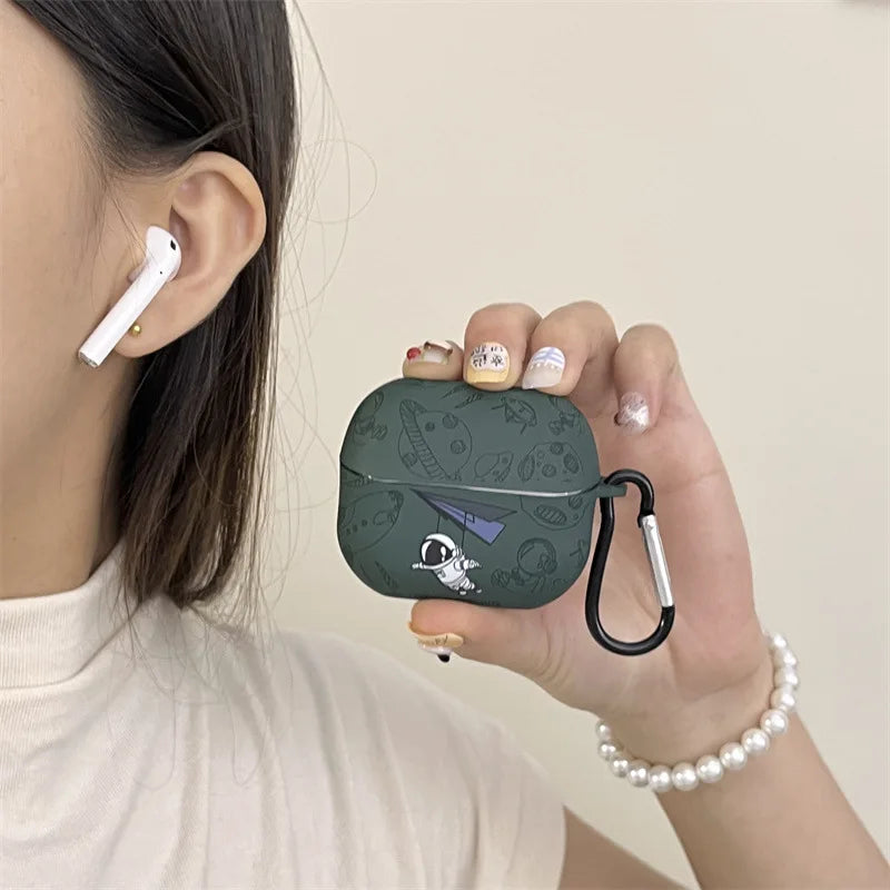 3D Cute Cartoon Silicone Earbuds Cover For Samsung Galaxy Buds 3 Pro Wireless Bluetooth Earphone Case For Samsung Galaxy Buds 3