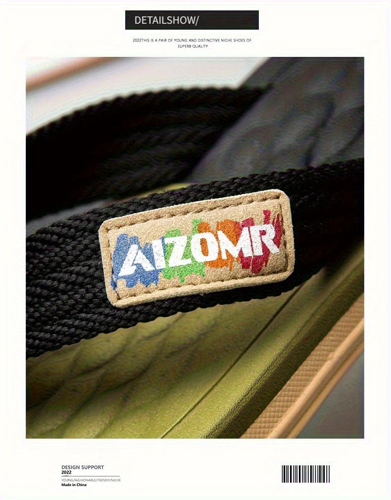 The 2025 new flip-flops for men are suitable for summer outdoor wear. They are anti-slip beach soft-soled flip-flops for men, wh