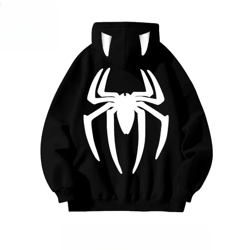 Hoodie American Street Hoodie Swivel Pullover Fall and Winter Coat