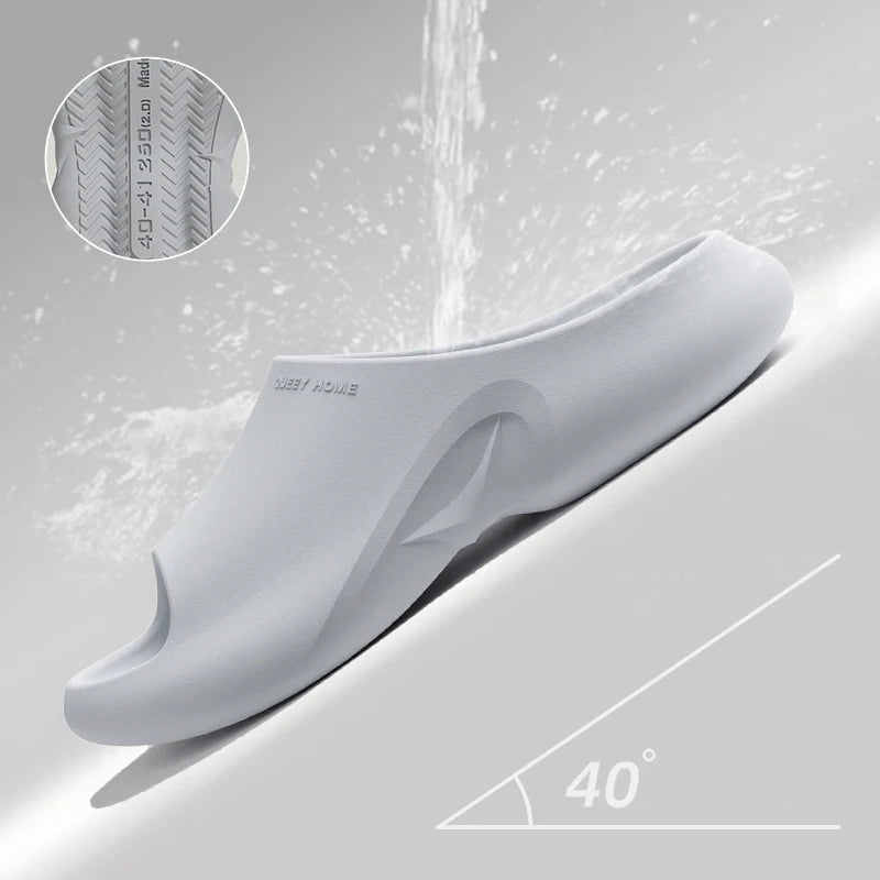 LItfun Fashion Men Sandals Large Size Indoor Outdoor Slippers Non-Slips Casual House Shoes Men Classic EVA Slippers Beach Shoes