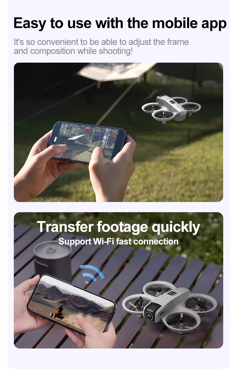NEW Original GT3 MINI Drone 8K GPS Professional HD Aerial Photography Remote Control Aircraft HD Dual Camera Quadcopter Toy Gift