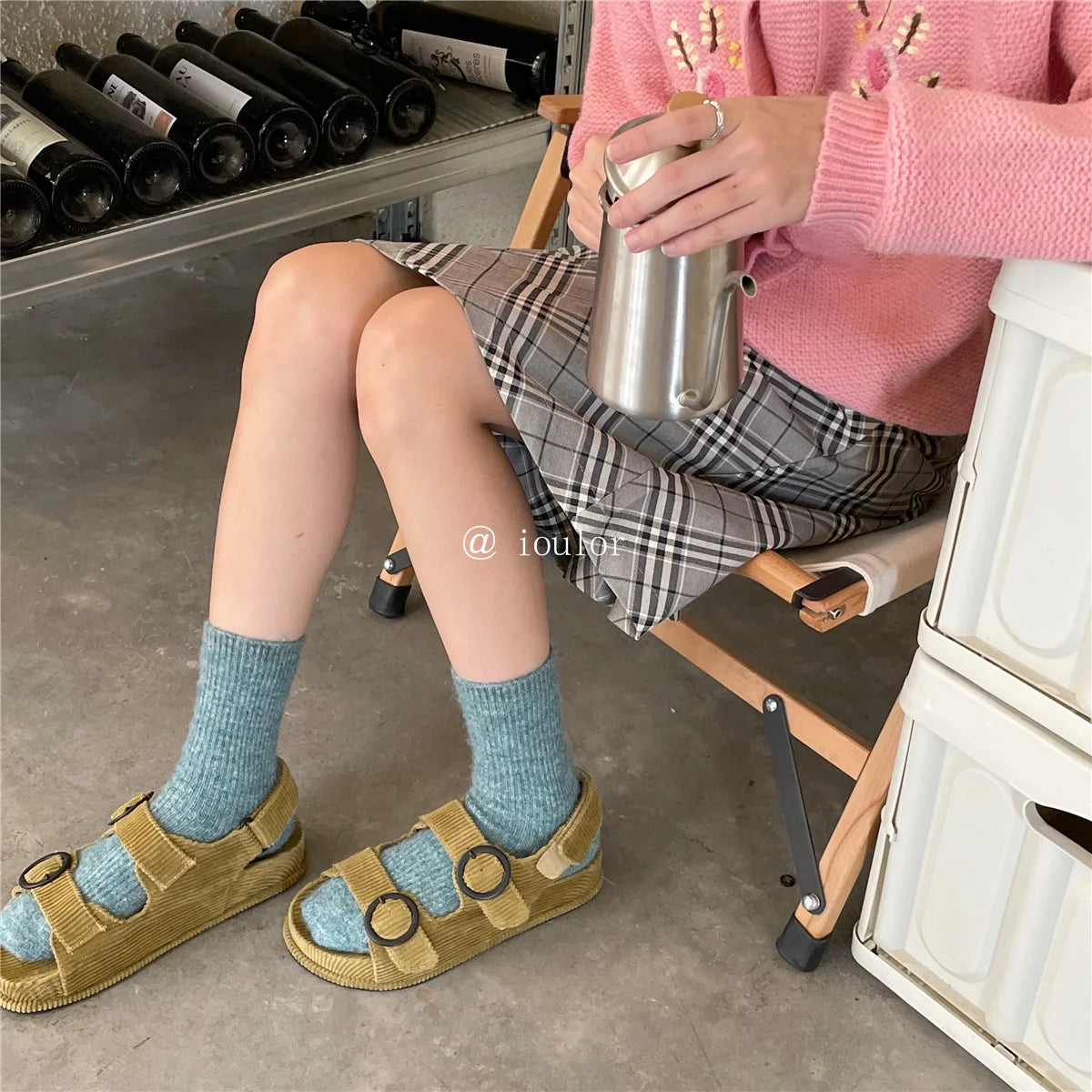 Autumn Winter Thermal Women Socks 9% Wool Cashmere Thicken Warm Long Socks Japanese Style Knitting Harajuku Homewear Crew Socks