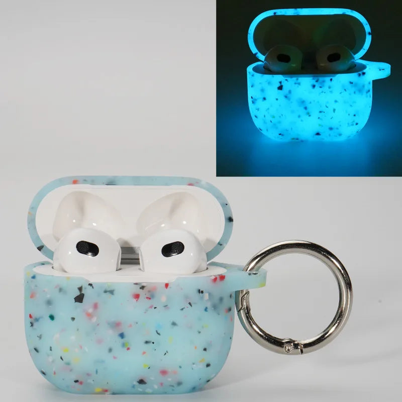 Night Light Luminous Silicone Soft Cover for Airpods Pro Protective Case for AirPods Pro 2 3rd 2rd Generation Headphone Cover