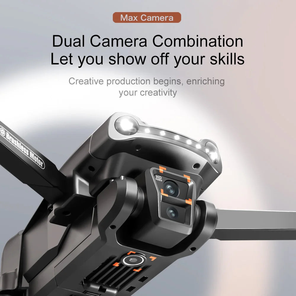 For Xiaomi V198 MAX GPS Drone  8K HD Aerial Photography Dual Camera Brushless Quadrotor Laser Obstacle Avoidance  Aerial Optical