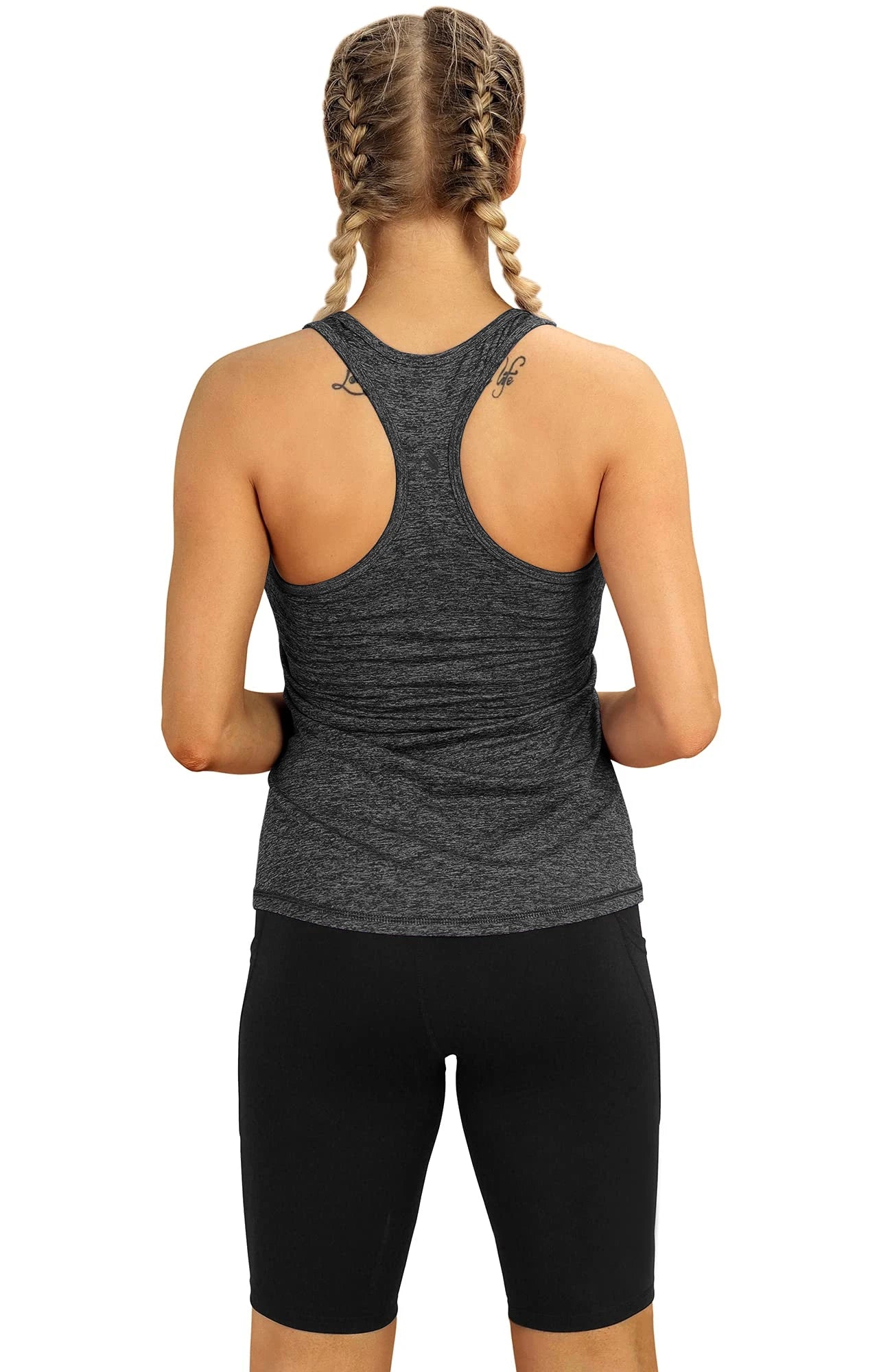 3 Pcs Women Sport tank Tops Loose Yoga Tops Quick Dry Workout Sport Tops For Women Fitness Sport Yoga Shirt