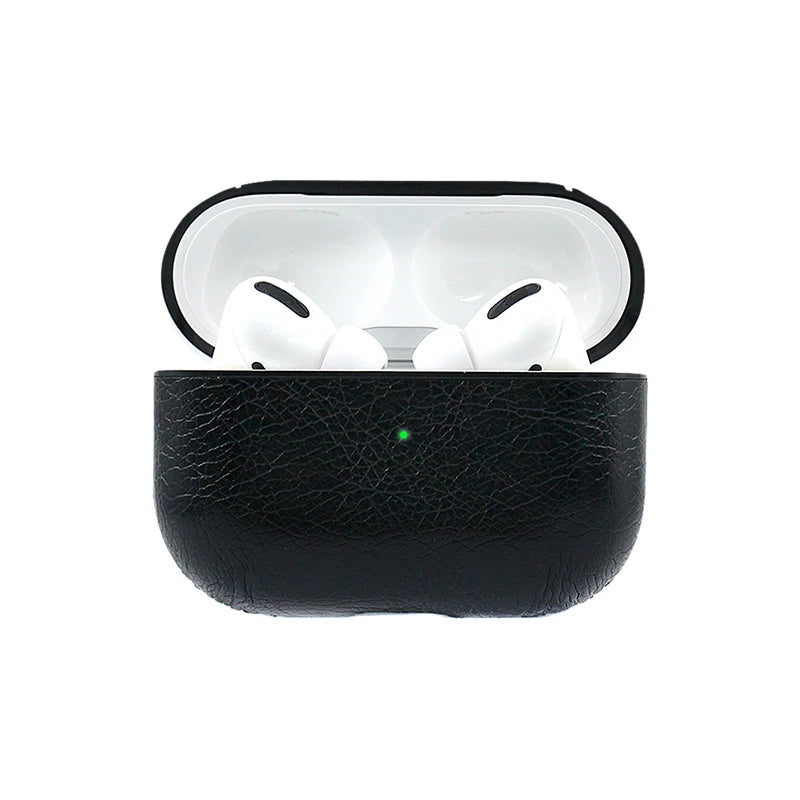 Suitable for airpods 2 Case luxury  leather wireless headset protective shell 1 airpods Pro case 3 protective cover full-cover