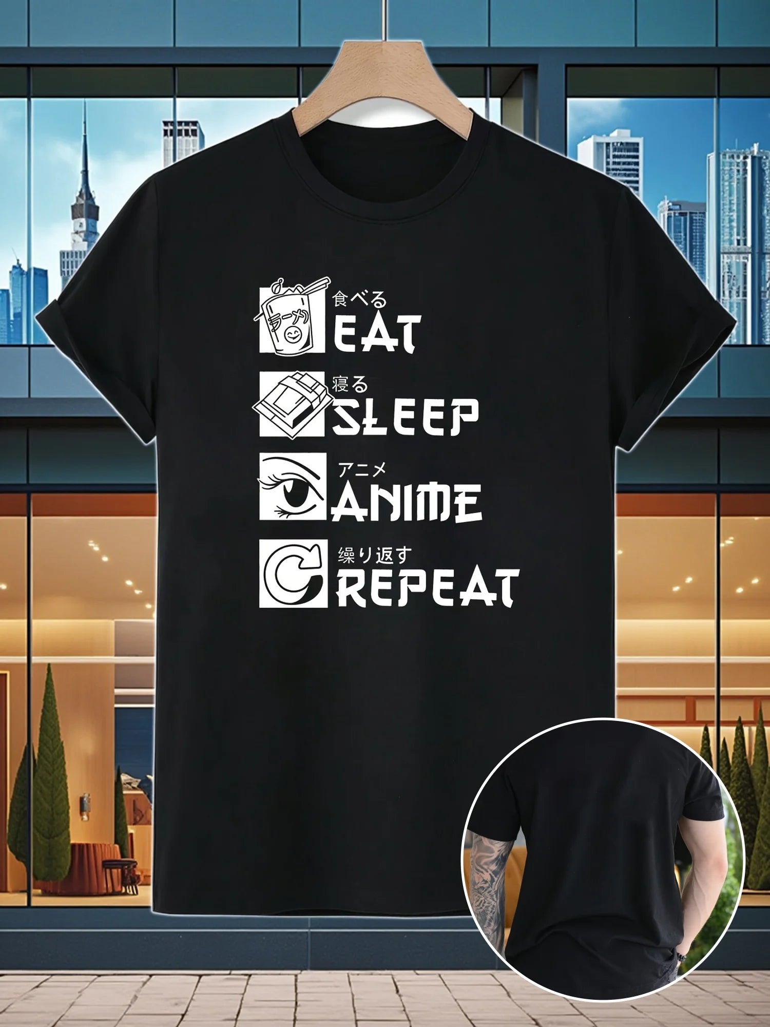 Vibrant Anime Fan Tee Soft Breathable Short Sleeve Crew Neck Relaxed Fit Summer Outdoor Essential Casual Creative Graphic Print