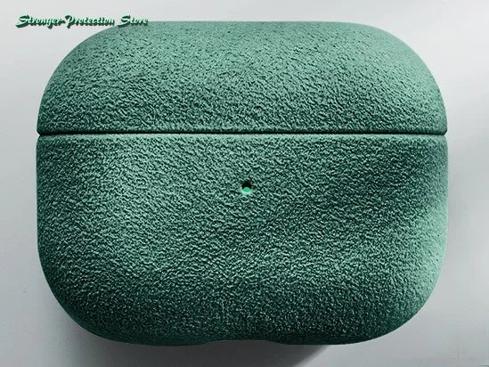 Italian Suede Leather Case For Airpods Pro 2 For Airpods Pro 3 Airpods 4 3 Case Luxury Artificial Leather All Inclusive Case