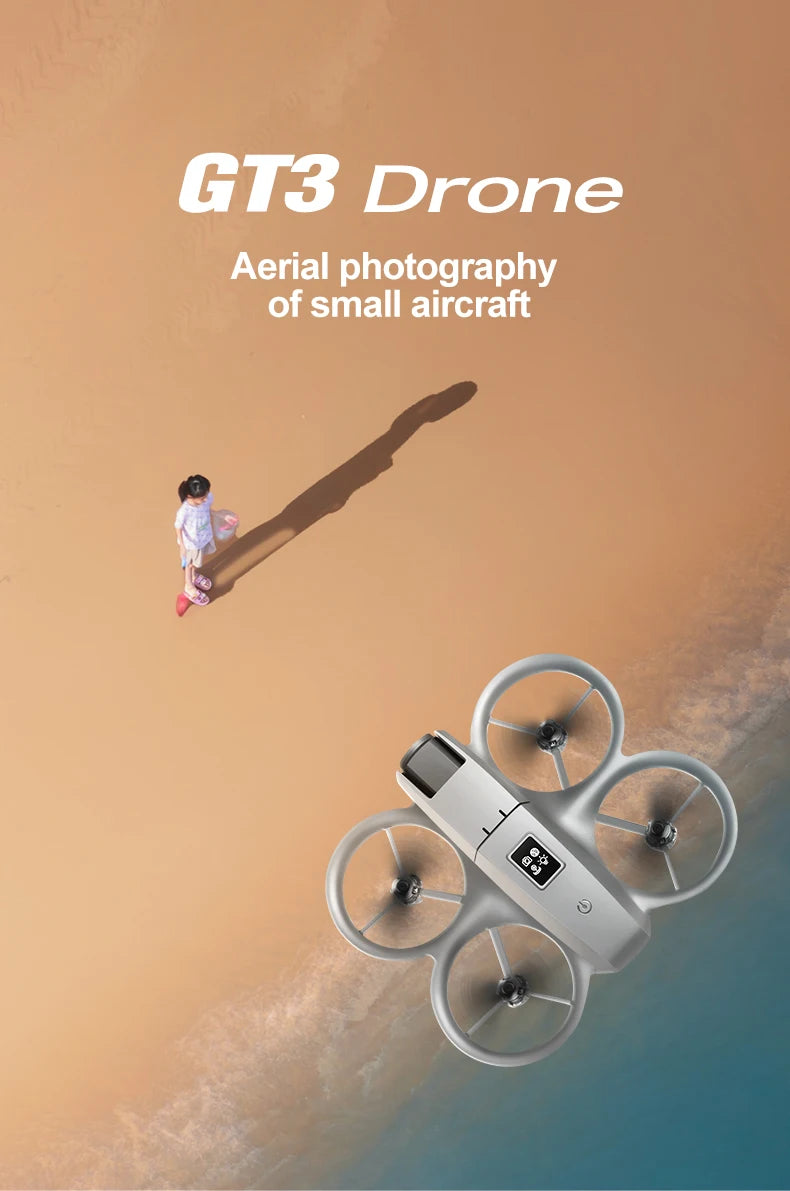 NEW Original GT3 MINI Drone 8K GPS Professional HD Aerial Photography Remote Control Aircraft HD Dual Camera Quadcopter Toy Gift