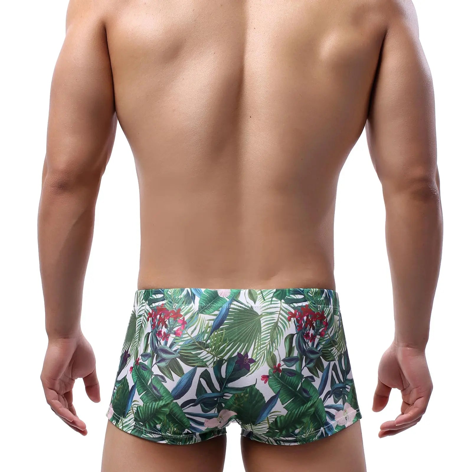 Hot Sell Swimwear Man Swimming Boxers Shorts Sexy Swimsuit Men Low Waist Swim Trunks Sunga hombre Bathing Suit