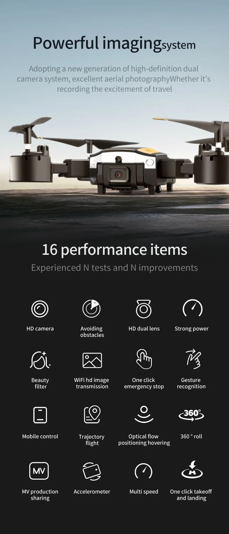 G6 Pro GPS Professional Drone 8K HD Dual-Camera Aerial Photography Omnidirectional Obstacle Avoidance Quadrotor RC Distance 5KM