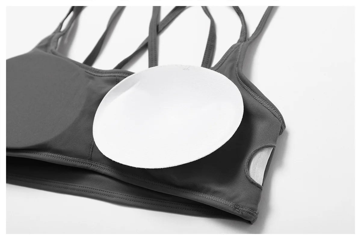 2PCS Yoga Set Nude Feeling Workout Sets Women Tracksuit Gym Push Up Fitness Running Workout Sportwear Sport Bra Leggings Suit