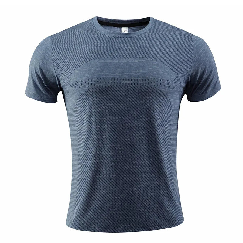 2025 Summer Running T-Shirts for Men High Quality Oversize Tees Breathable Fabric Basketball Soccer Workouts All Day Comfort