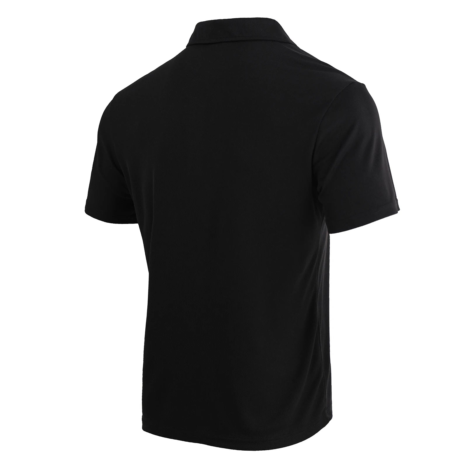 5-piece men's summer solid color short sleeved polo shirt breathable quick drying short sleeved top