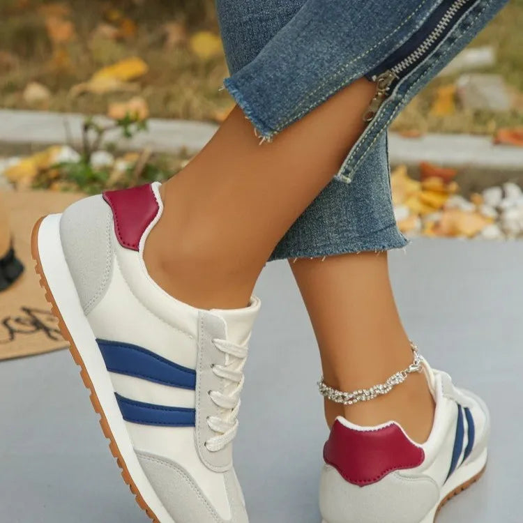 Women's Casual Lightweight Breathable Sport Shoes 2025 Spring Autumn New All-match Running Sneakers Zapatos De Mujer Tenis Jeans