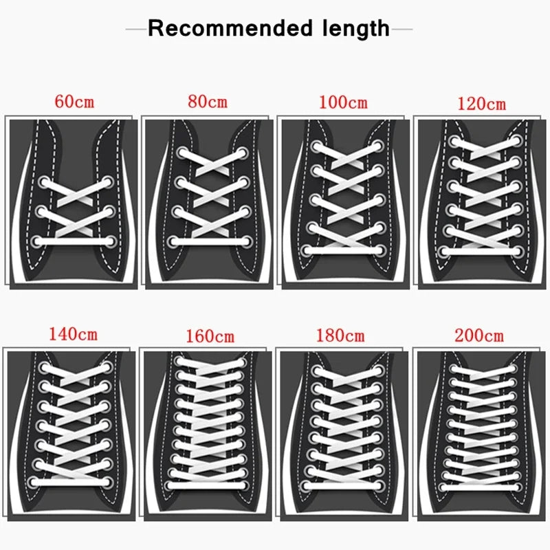1Pair Af1 Shoelaces for Sneakers Rainbow ice Cream Flat Shoelace Elastic Laces Shoes Strings 120/140/160CM Width 0.8cm