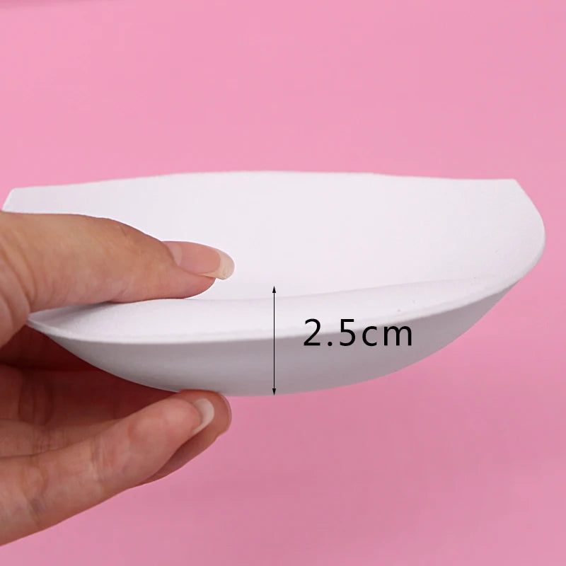 6pcs/3pair Sponge Bikini Bra Pads Push Up Breast Enhancer Removeable Bras Padding Inserts Cups for Swimsuit Padding Intimates