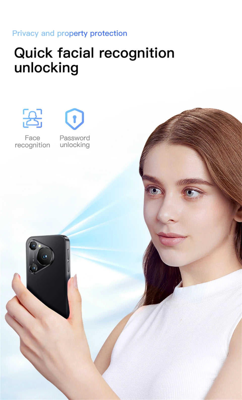 SOYES P70 Pro Max Mini Android8.1 Smartphone 3.0 Inches 2000mAh Face ID Dual SIM Standby Play Store 3G Little Phone