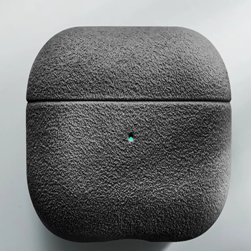 Italian Suede Leather Case For Airpods Pro 2 For Airpods Pro 3 Airpods 4 3 Case Luxury Artificial Leather All Inclusive Case