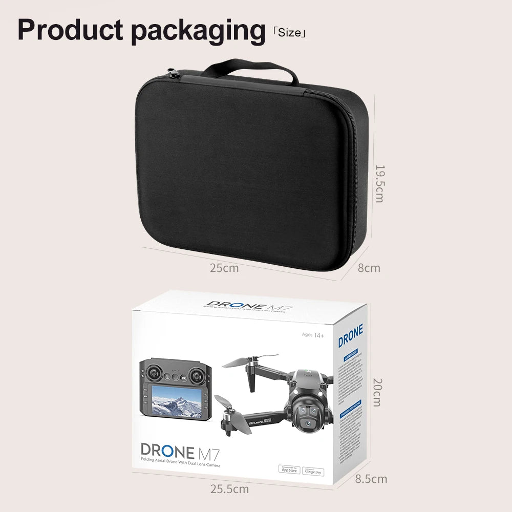 Xiaomi M7 Drone 8K Aerial HD Dual Camera Photography Intelligent Obstacle Avoidance Brushless Power 5G WIFI GPS Return Drone