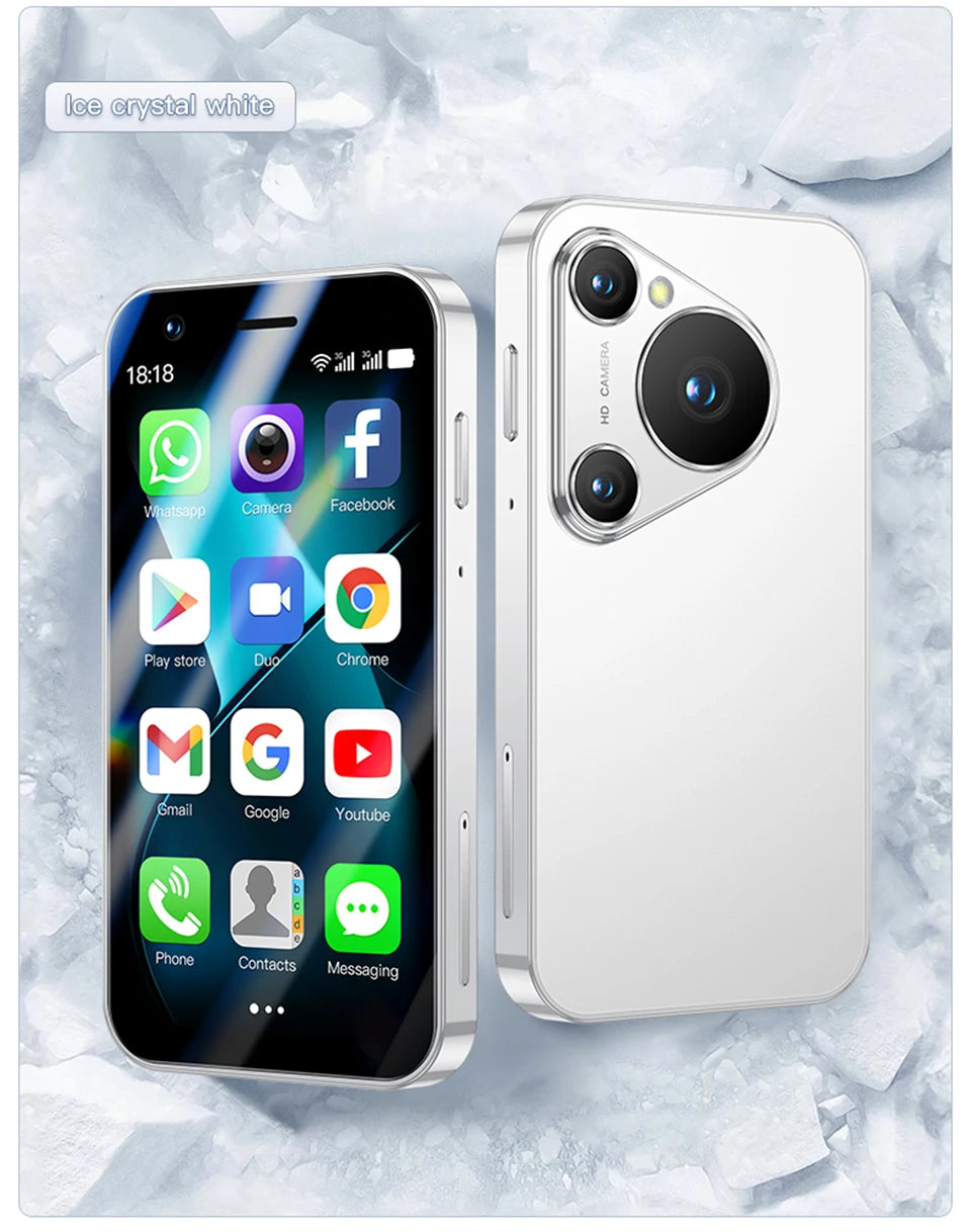 SOYES P70 Pro Max Mini Android8.1 Smartphone 3.0 Inches 2000mAh Face ID Dual SIM Standby Play Store 3G Little Phone