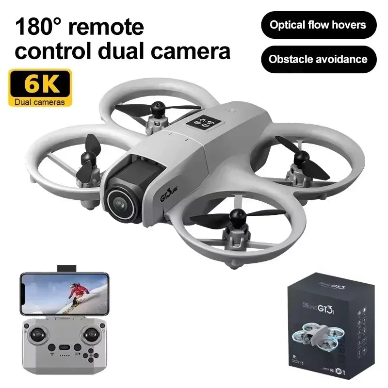 NEW Original GT3 MINI Drone 8K GPS Professional HD Aerial Photography Remote Control Aircraft HD Dual Camera Quadcopter Toy Gift